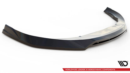 Front Ansatz V.3 für Audi e-Tron GT / RS GT Mk1 schwarz Hochglanz