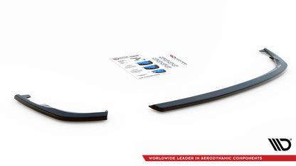 Heck Ansatz Flaps Diffusor für Volkswagen Tiguan Mk2 schwarz matt
