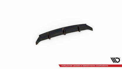 Diffusor Heck Ansatz für Lexus LC 500 schwarz Hochglanz