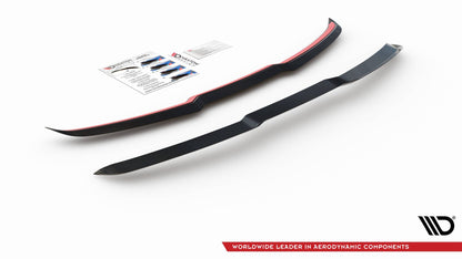 Spoiler CAP V.1 für Audi RS6 C8 schwarz matt