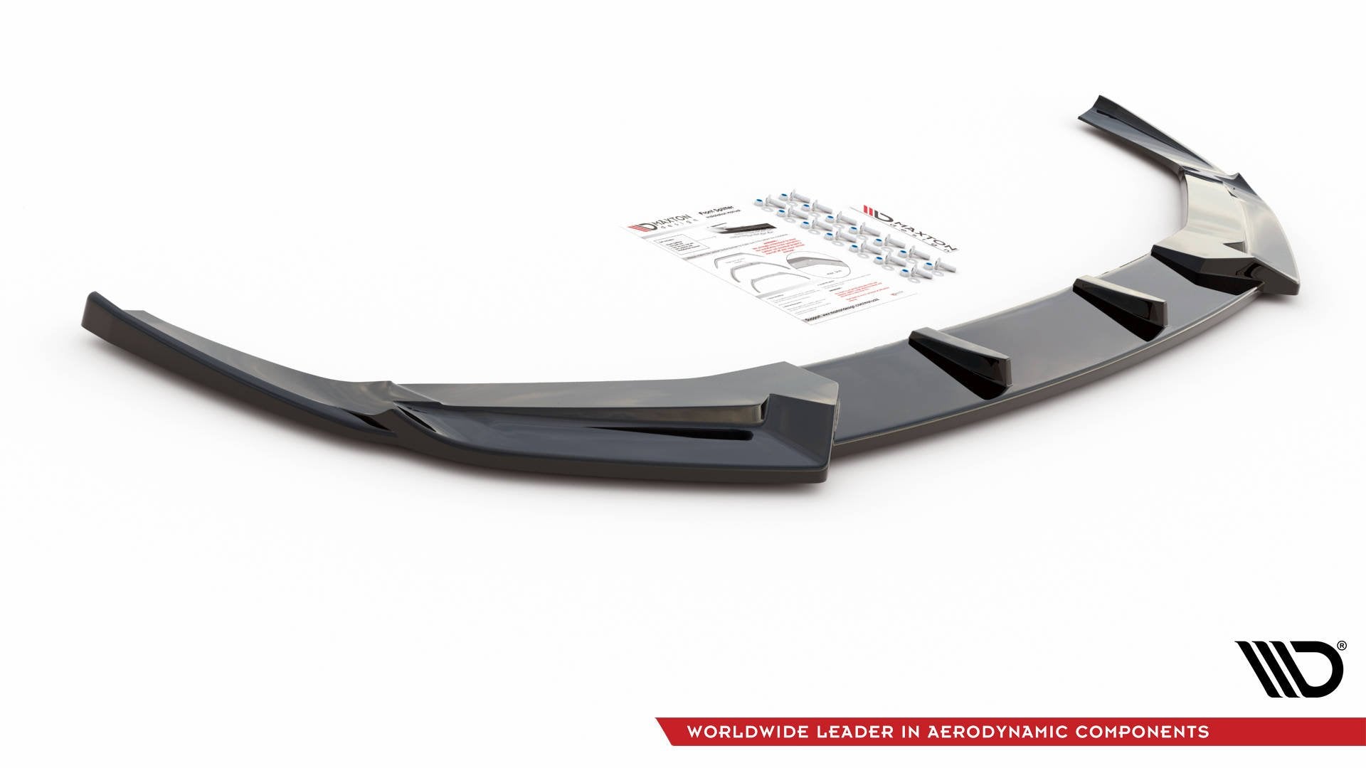 Front Ansatz V.1 für Audi RS6 C8 / RS7 C8 schwarz Hochglanz