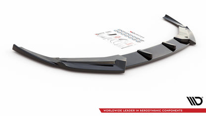 Front Ansatz V.1 für Audi RS6 C8 / RS7 C8 schwarz Hochglanz