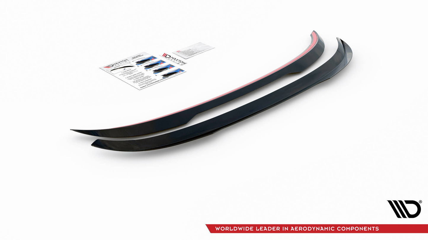 Spoiler CAP V.2 für  Volvo V70 Mk3 Carbon Look