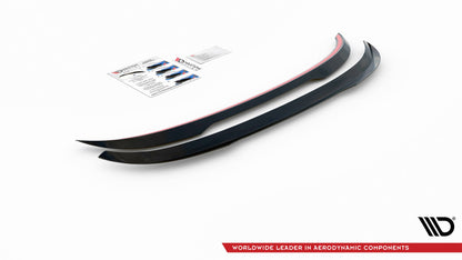 Spoiler CAP V.2 für  Volvo V70 Mk3 Carbon Look