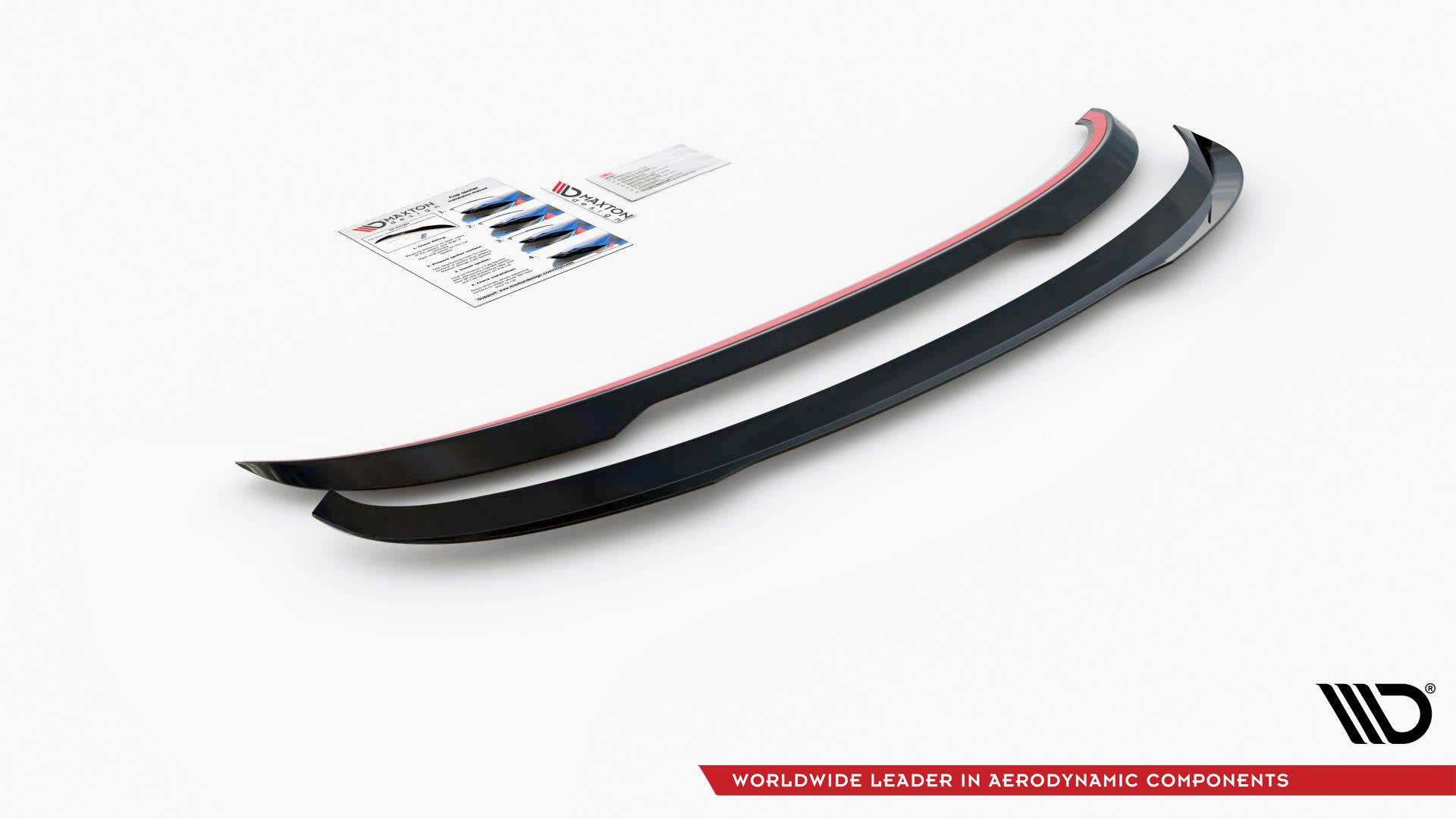 Spoiler CAP für Ford C-Max Mk2 schwarz matt