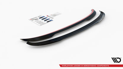 Spoiler CAP für Ford C-Max Mk2 schwarz matt