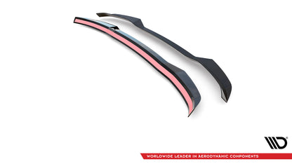 Spoiler CAP V.2 für BMW X4 M-Paket G02 Facelift schwarz Hochglanz