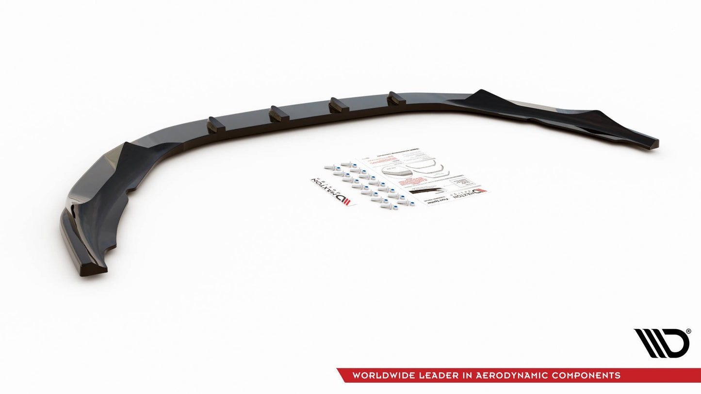Front Ansatz V.1 für Volvo S60 R-Design Mk2 schwarz matt