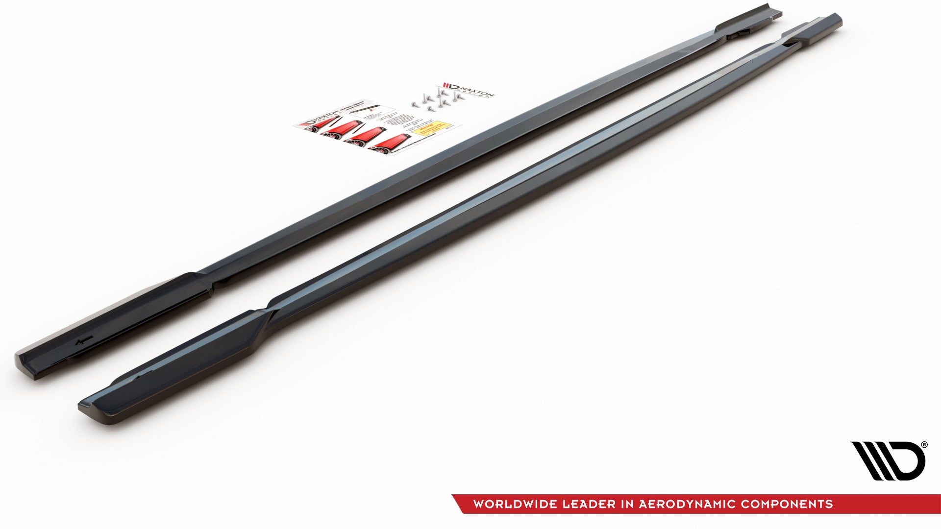 Seitenschweller Ansatz für V.1 für Audi RS6 C8 / RS7 C8 schwarz matt
