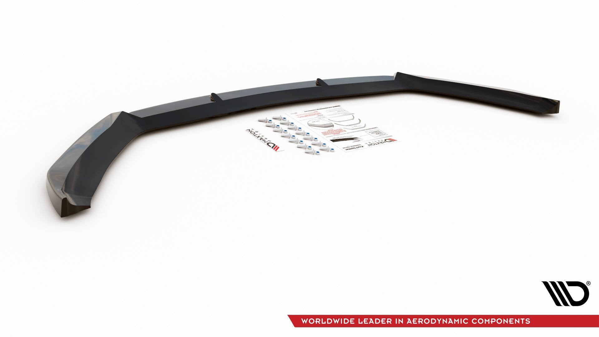 Front Ansatz V.6 für Seat Leon Cupra / FR Mk3 FL schwarz matt