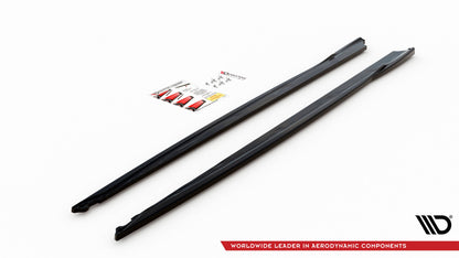 Seitenschweller Ansatz für V.3 für Toyota Supra Mk5 Carbon Look