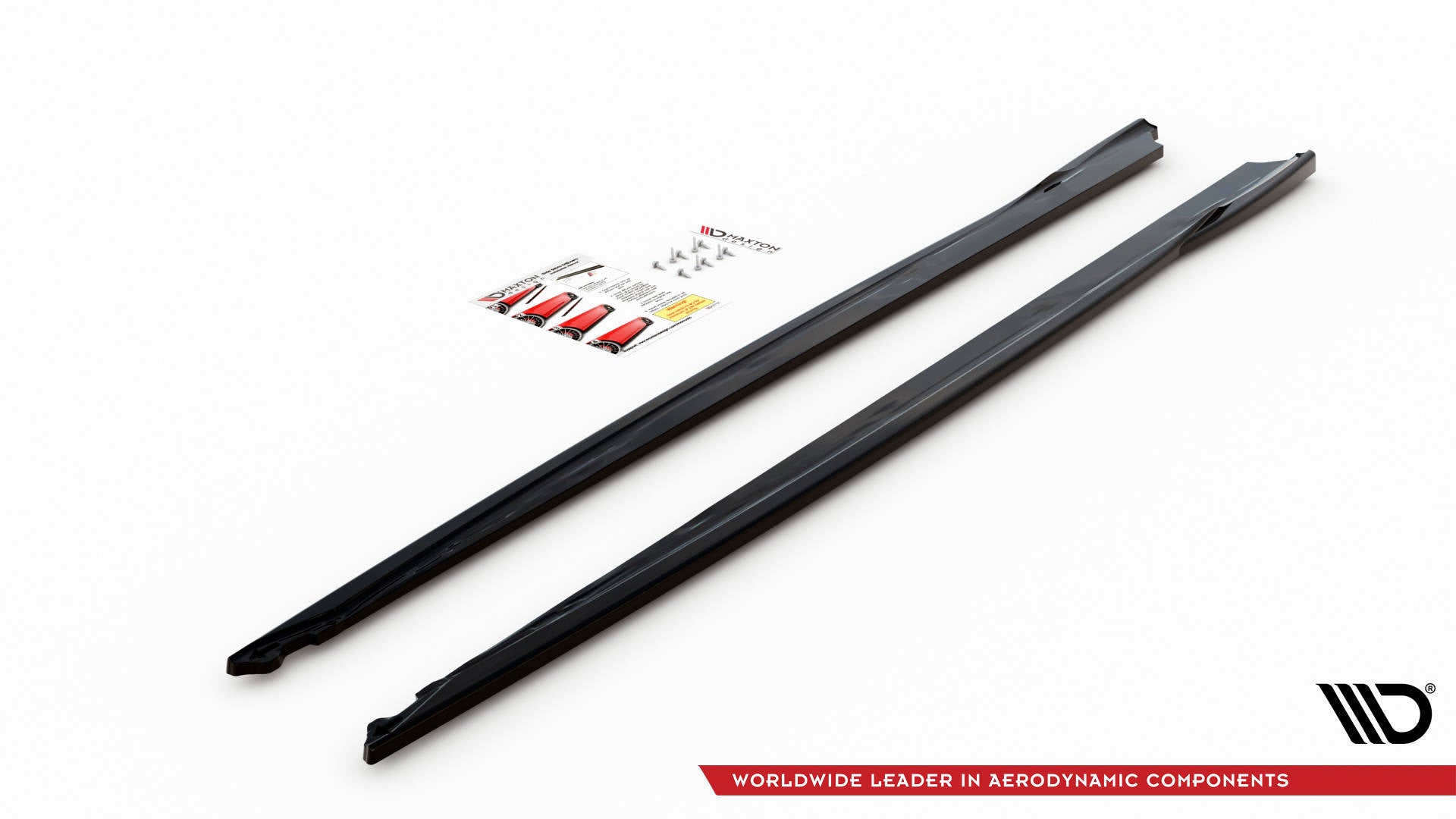 Seitenschweller Ansatz für V.3 für Toyota Supra Mk5 schwarz matt