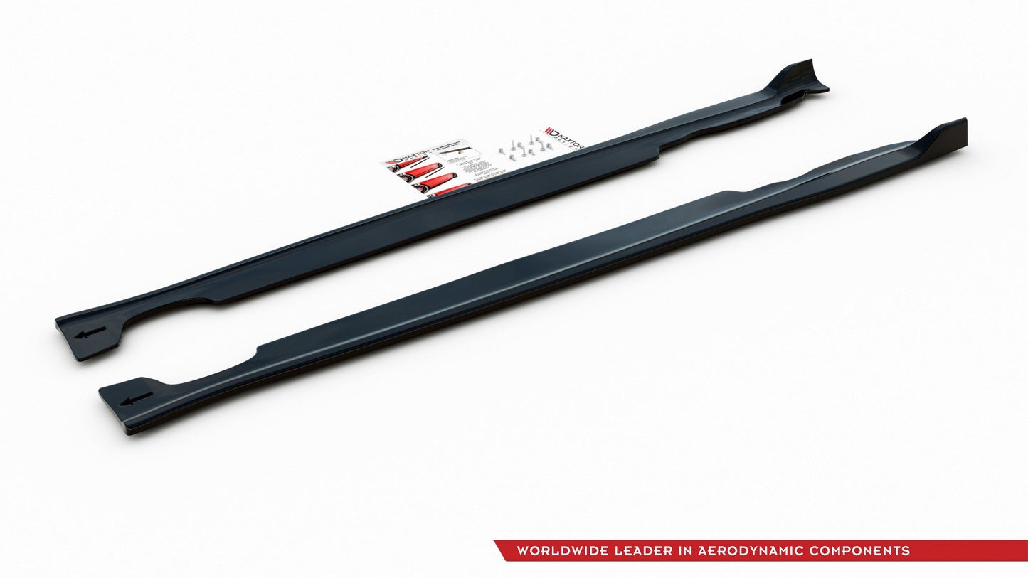 Seitenschweller Ansatz für Mini Countryman Mk1 JCW  Carbon Look