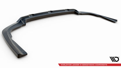 Mittlerer Diffusor Heck Ansatz DTM Look für V.2 BMW X6 M-Paket G06 schwarz matt