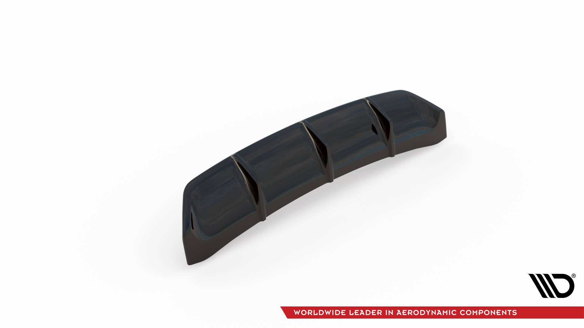 Diffusor Heck Ansatz für Ford Mondeo ST-Line Mk5 Facelift schwarz Hochglanz