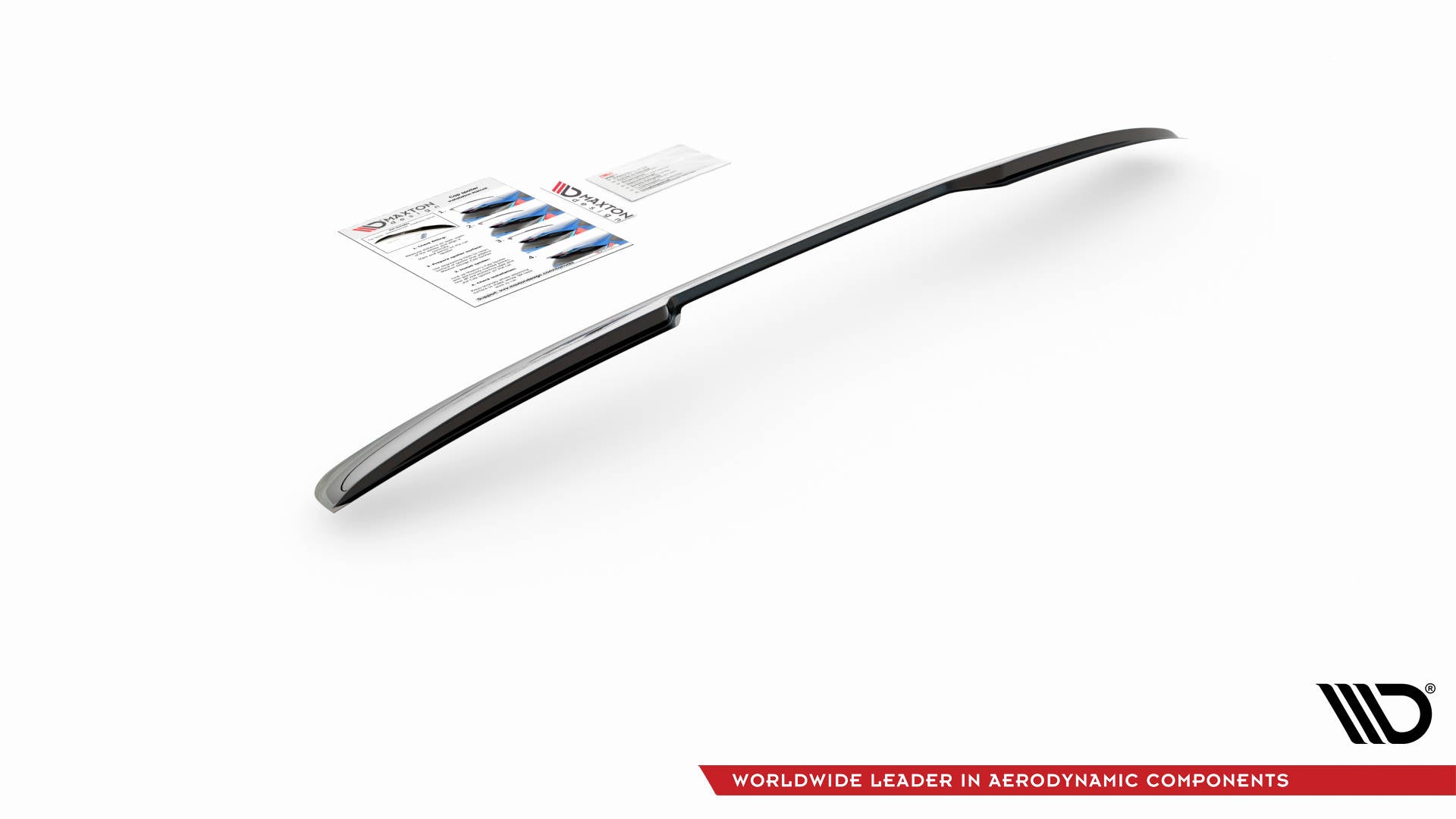 Heckscheiben Spoiler für Audi RS3 Limousine 8Y schwarz matt