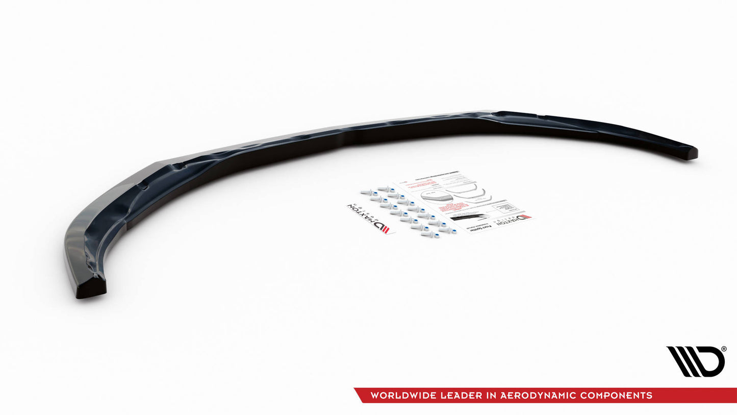 Front Ansatz V.3 für Mercedes-AMG C63 Coupe C205 Facelift schwarz matt