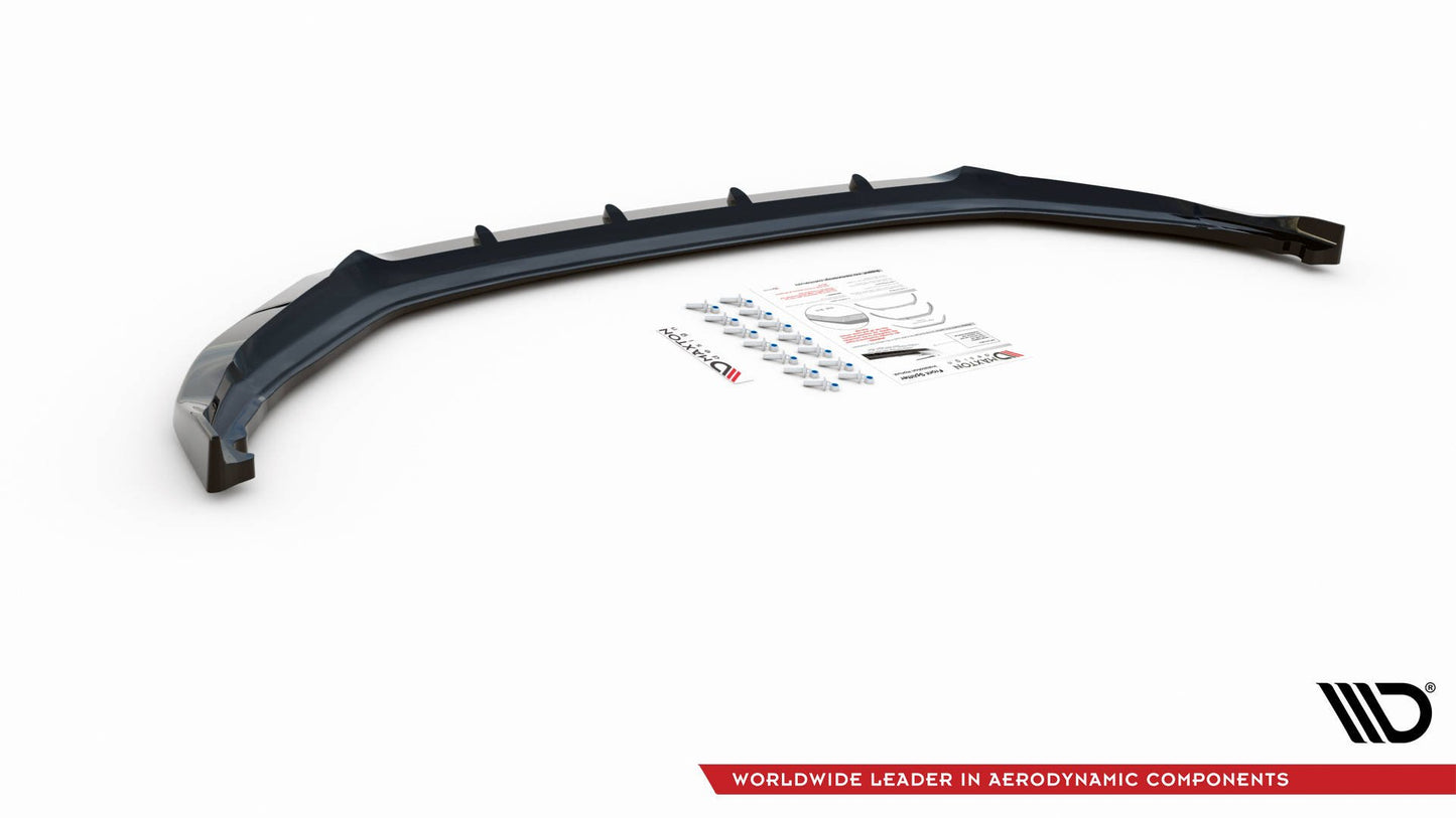 Front Ansatz V.2 für Skoda Kamiq schwarz matt