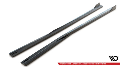 Seitenschweller Ansatz für Dodge Charger SRT Mk7 Facelift Carbon Look