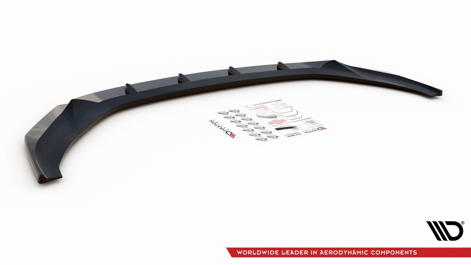 Front Ansatz V.1 für Audi A7 C8 schwarz matt