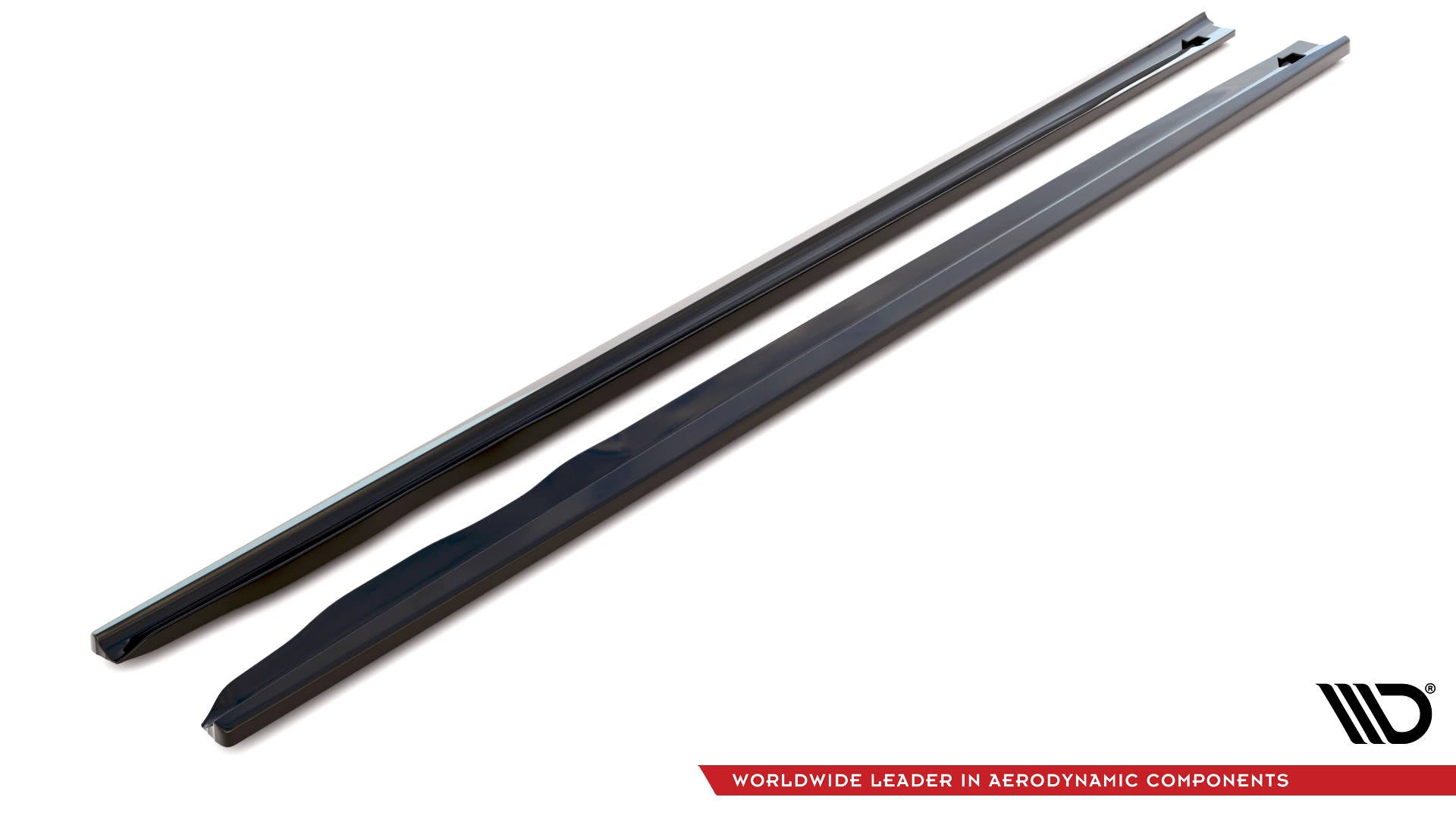 Seitenschweller Ansatz für BMW 3er GT F34 schwarz Hochglanz