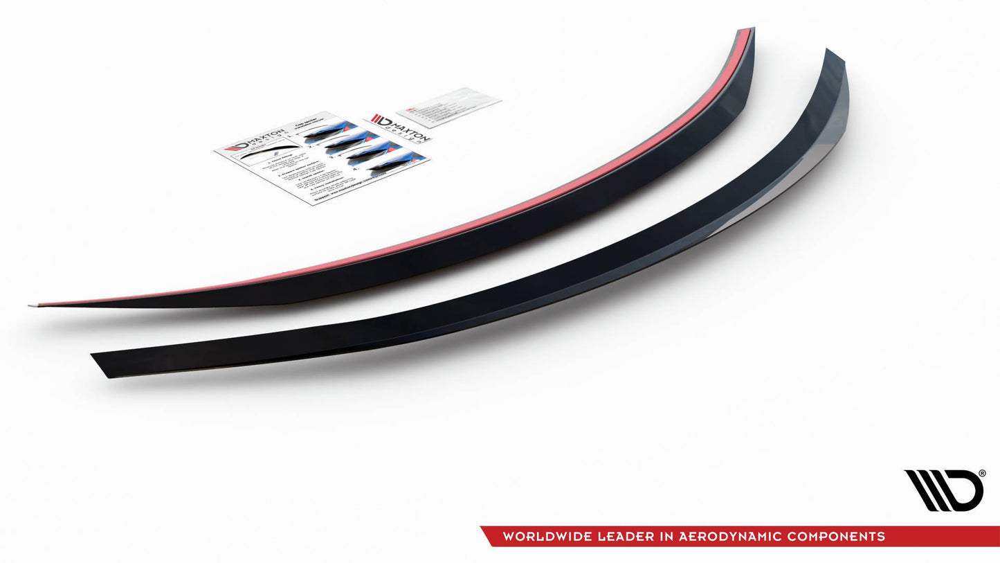 Spoiler CAP für Lexus LC 500 schwarz Hochglanz