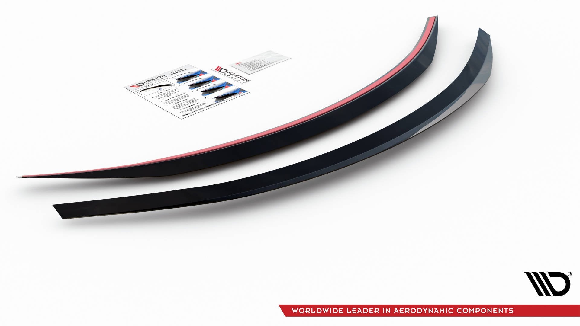 Spoiler CAP für Lexus LC 500 schwarz Hochglanz