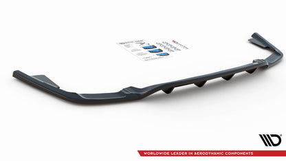 Mittlerer Diffusor Heck Ansatz DTM Look für Volvo XC60 Mk2 R-Design Carbon Look