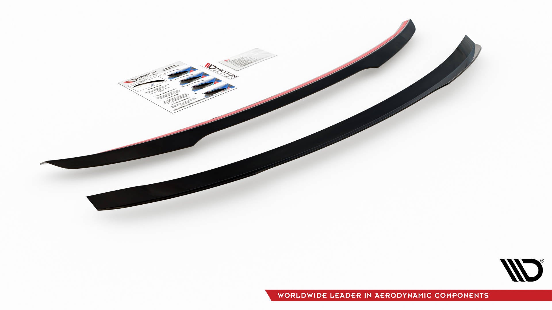 Spoiler CAP für Ford Mondeo Mk5 schwarz matt