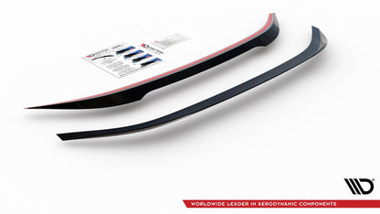 Spoiler CAP für Toyota Corolla XII Limousine Carbon Look