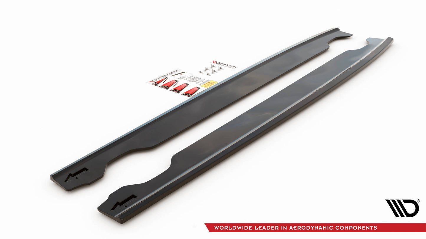 Seitenschweller Ansatz für Hyundai I20 N Mk3 Carbon Look