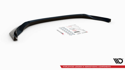 Front Ansatz V.1 für Nissan 370Z Facelift schwarz Hochglanz