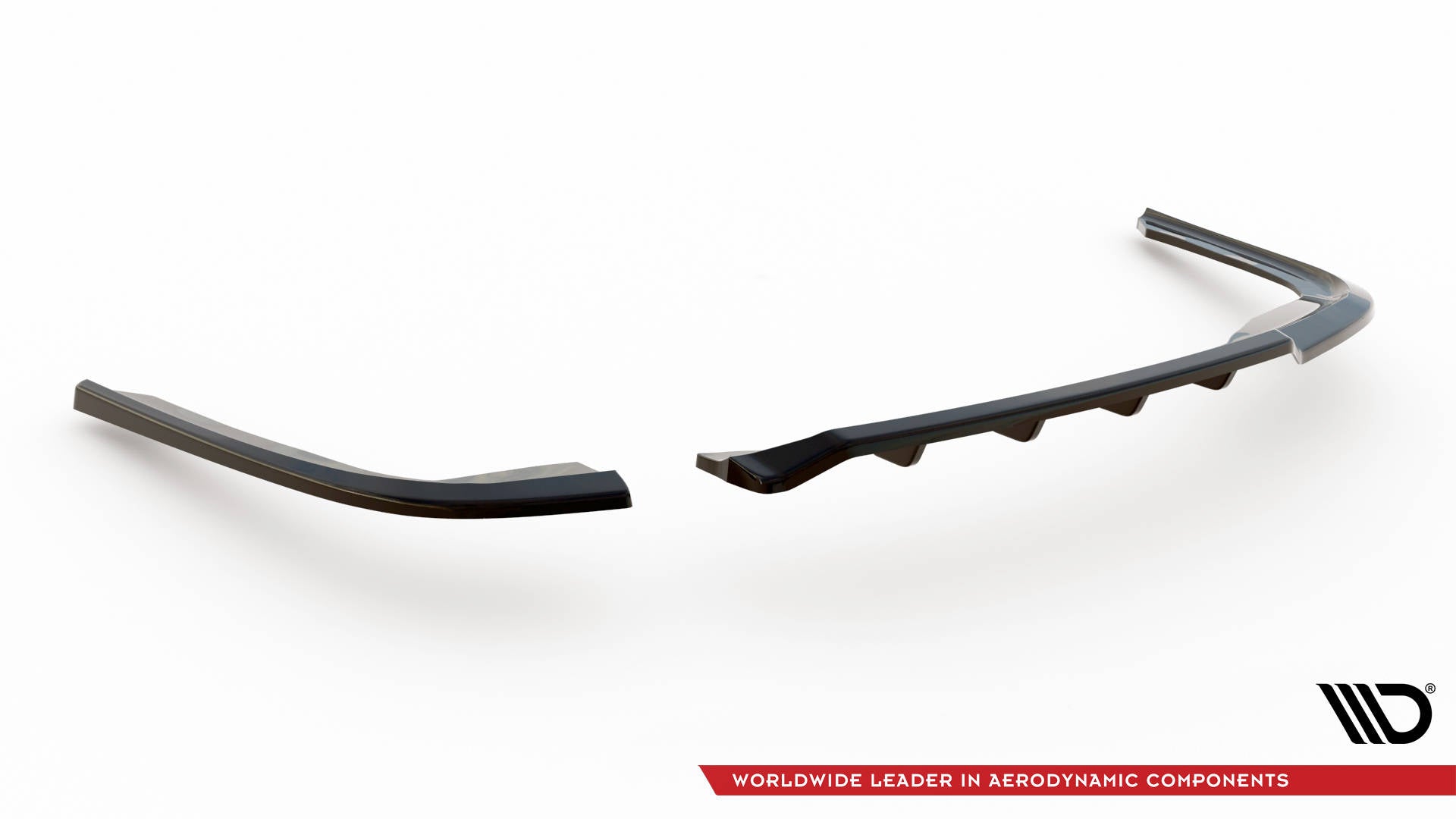 Mittlerer Diffusor Heck Ansatz DTM Look für BMW 3er GT F34 Carbon Look