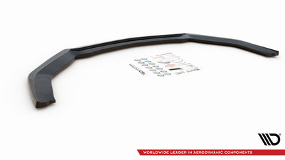 Front Ansatz für Ford Mustang Mk. 6 Facelift schwarz Hochglanz