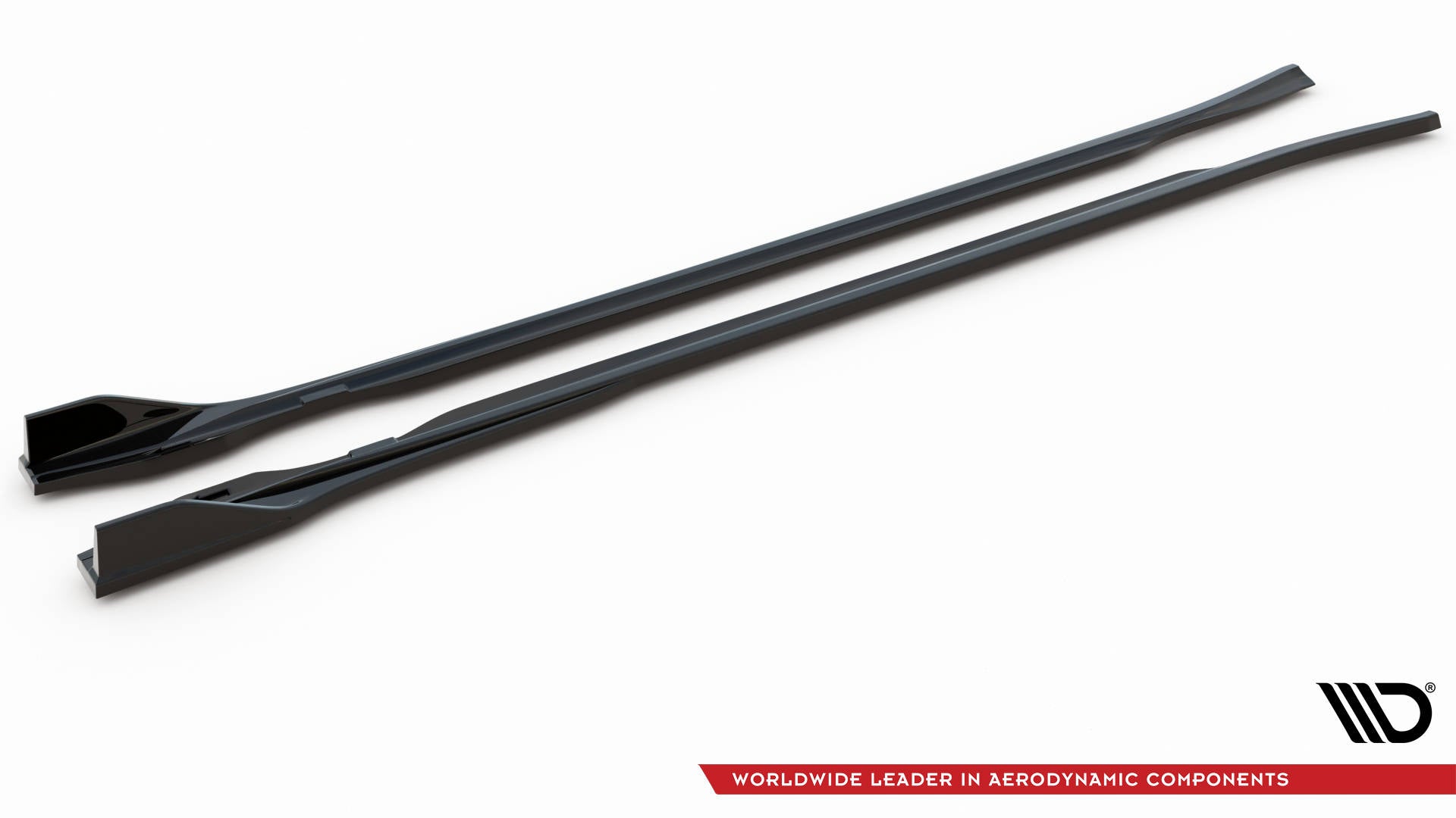 Seitenschweller Ansatz für V.2 für Audi e-Tron GT / RS GT Mk1 schwarz Hochglanz
