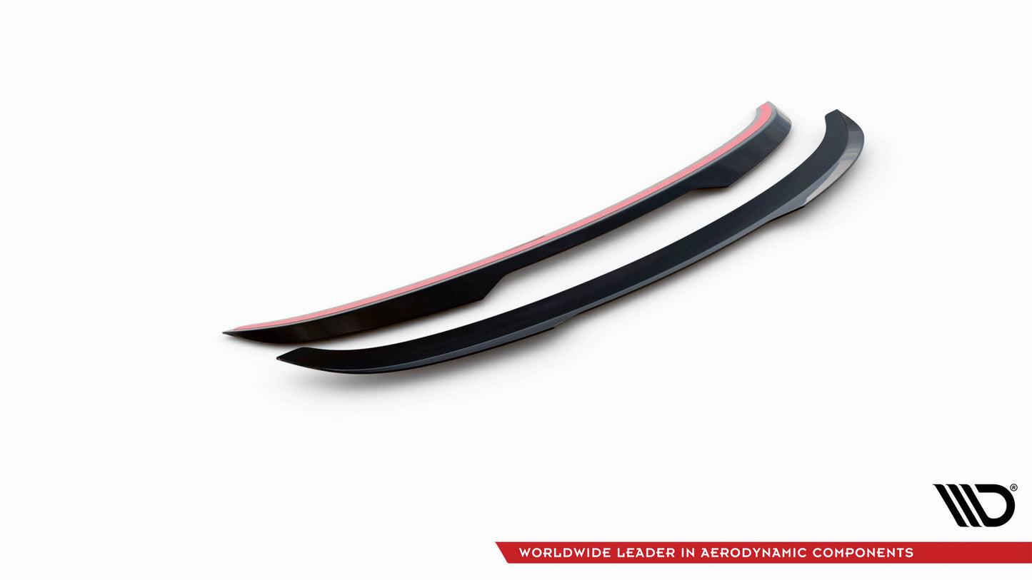 Spoiler CAP für Audi e-Tron GT / RS GT RS Mk1 schwarz Hochglanz