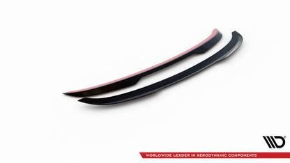 Spoiler CAP für Audi e-Tron GT / RS GT RS Mk1 schwarz Hochglanz