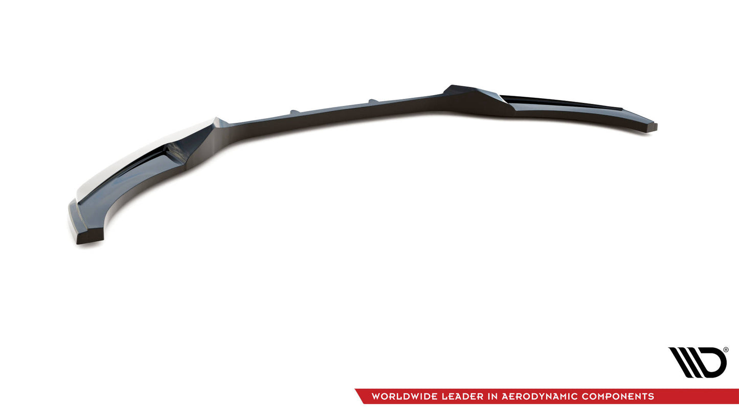 Front Ansatz V.2 für BMW 2 M-Paket F22 schwarz Hochglanz