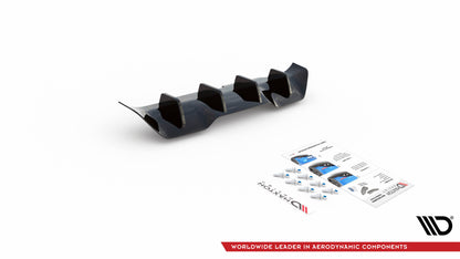 Diffusor Heck Ansatz für BMW M235i Gran Coupe F44 Carbon Look