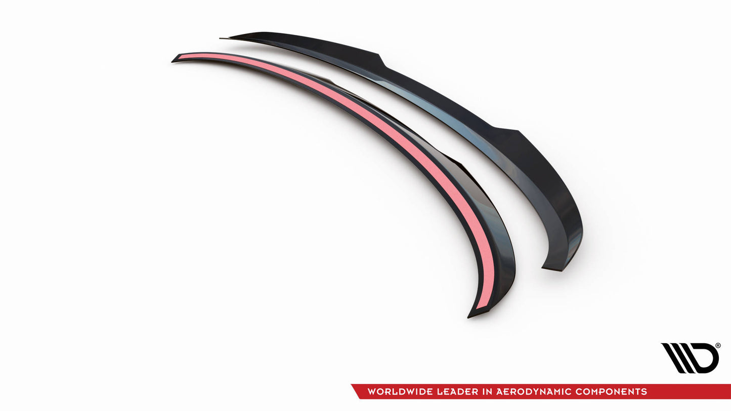 Spoiler CAP für BMW 3er GT F34 schwarz Hochglanz
