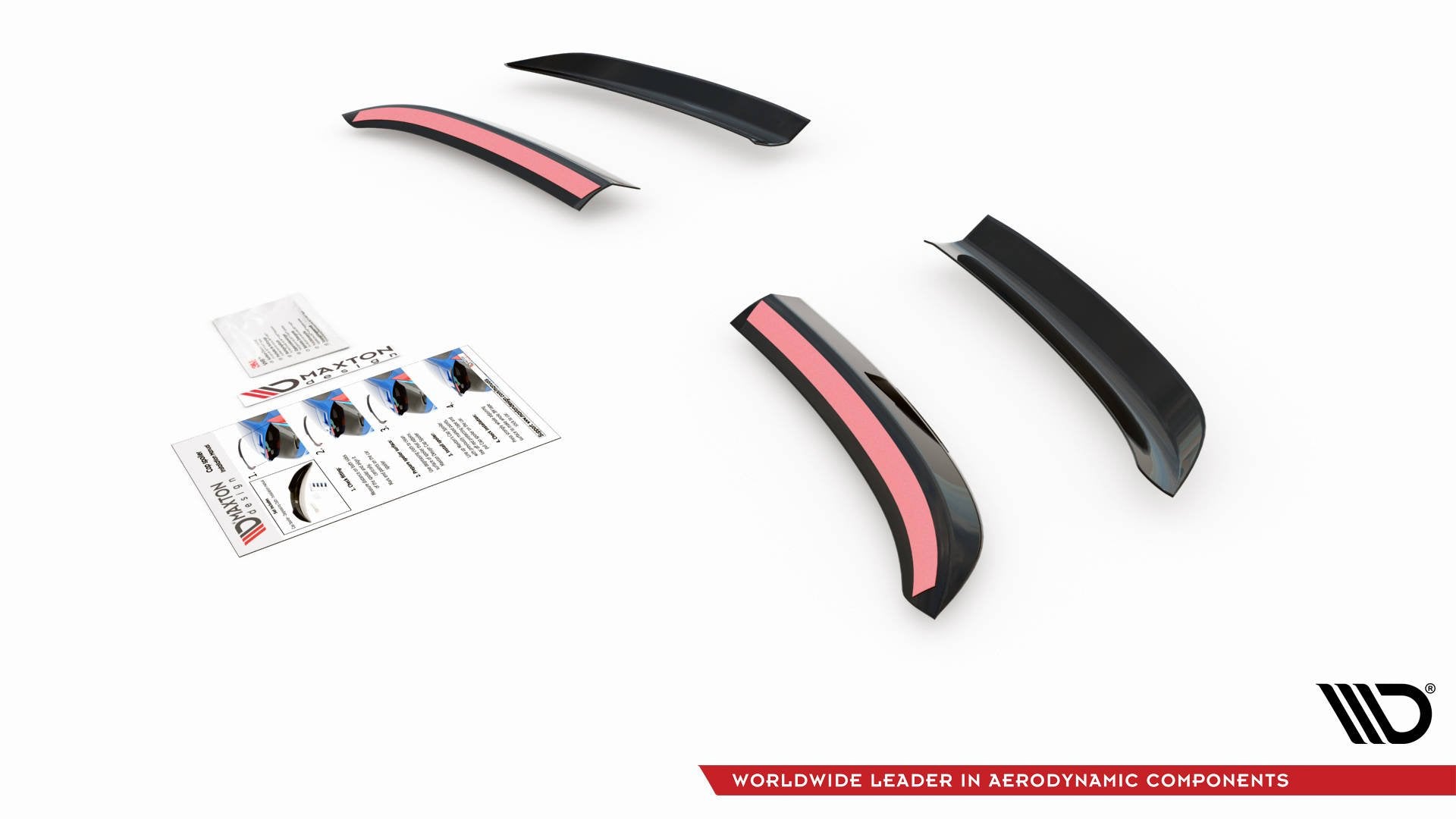Spoiler CAP für Porsche Panamera Turbo 970 Facelift schwarz matt