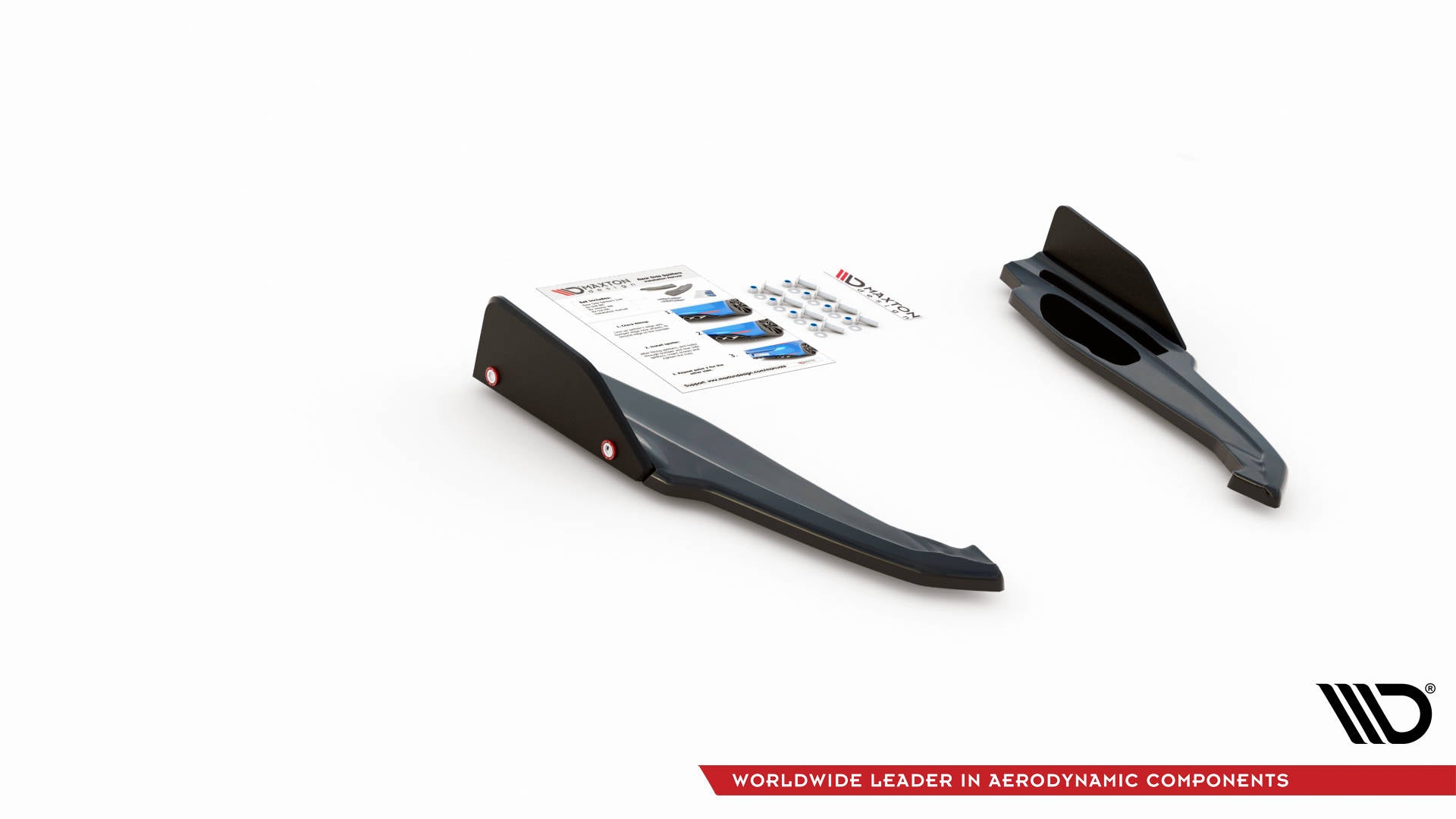 Heck Ansatz Flaps Diffusor +Flaps für V.1 BMW M8 Gran Coupe F93