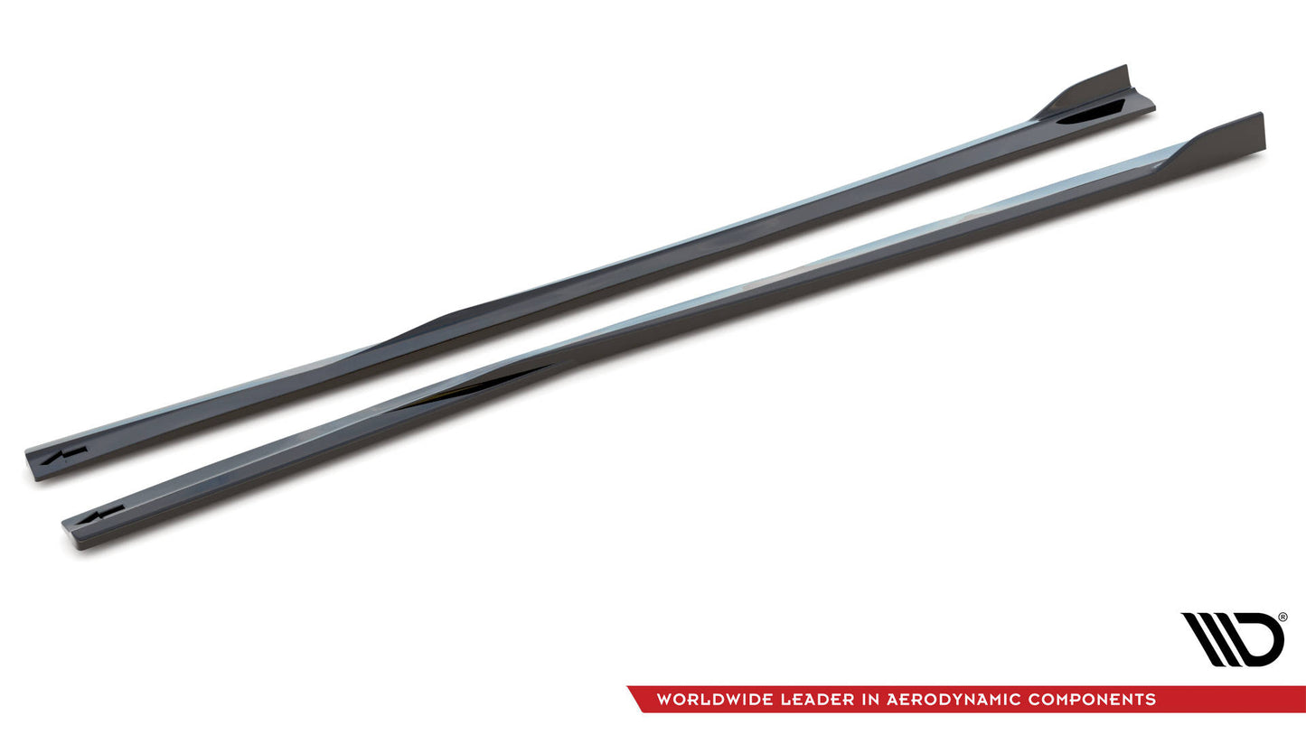 Seitenschweller Ansatz für Dodge Charger SRT Mk7 Facelift Carbon Look