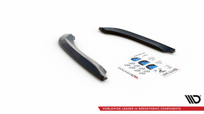 Heck Ansatz Flaps Diffusor für Seat Exeo schwarz matt
