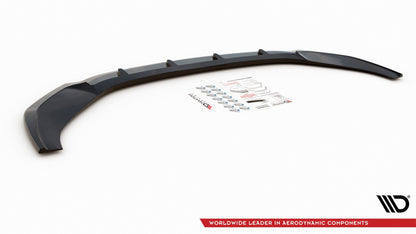 Front Ansatz V.2 für Audi A6 S-Line / S6 C8  schwarz matt