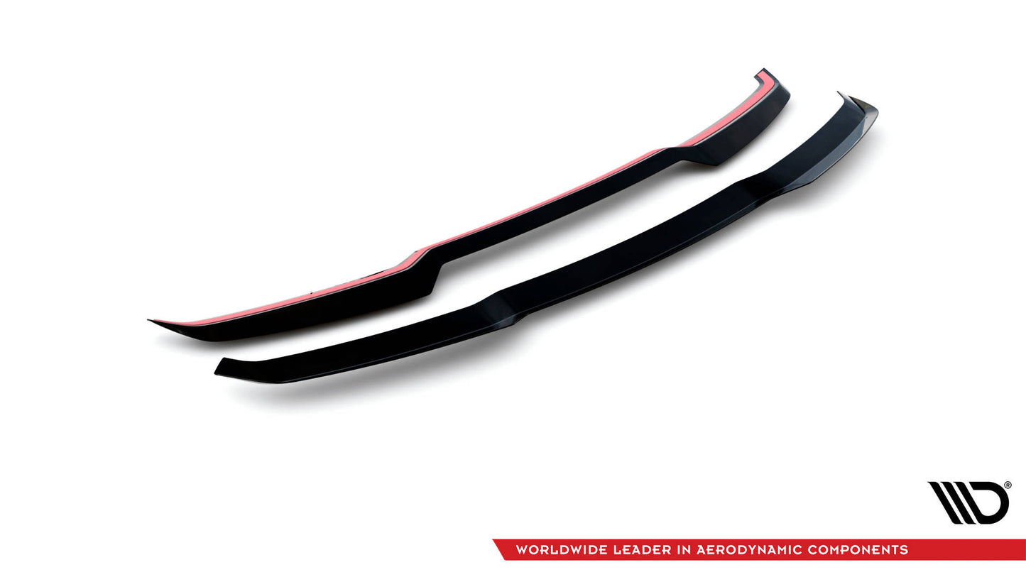 Höher Spoiler CAP für Audi RSQ8 Mk1 schwarz matt