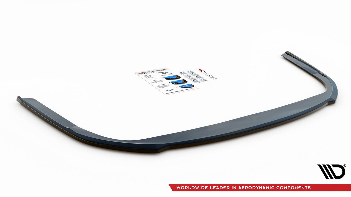 Mittlerer Diffusor Heck Ansatz für Audi A7 C8 schwarz matt