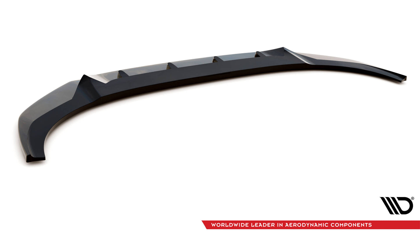 Front Ansatz V.2 für Audi RSQ8 Mk1 schwarz Hochglanz