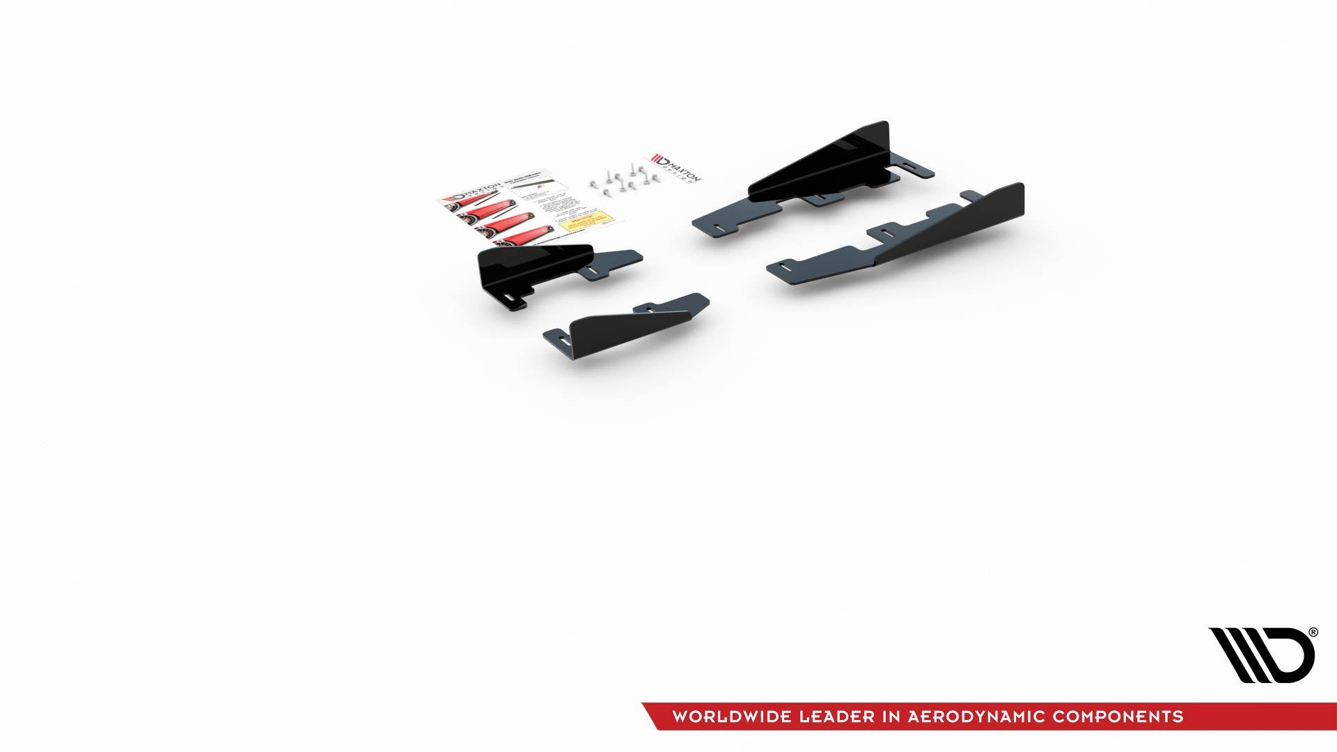 Side Flaps BMW 1er F21 M135i / M140i / M-Paket schwarz Hochglanz