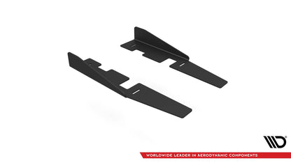 Side Flaps Seat Leon FR Mk4 schwarz Hochglanz